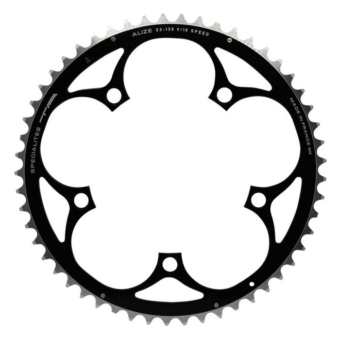 Kettingblad Spécialités T.A. 53T 9v 10v Alize BCD 130mm Shimano Race zwart