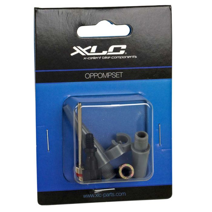 Oppompset assorti XLC luchtbed, bal, compressor etc