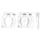 Slot + accuslot Bosch BES2 PowerPack Frame Abus 4750SL FRAMEBUISACCU - AM00000092 / 727447