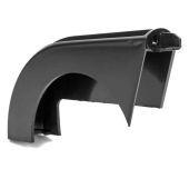 Kettingkast Hesling Xcero achterbak zwart - 718287