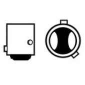 Lamp 12V 21/4W BAZ15D duplo BA15D