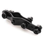 Dynamohaak / koplamphaak voorvork zwart