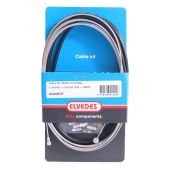 Remkabel Elvedes 6445 universeel RVS ZWART voorrem of achterrem