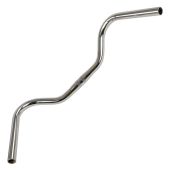 Stuurbocht Ergotec Stuttgarter staal 25.4mm 550mm zilver
