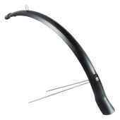 Voorspatbord Eurofender Snello 51mm zwart MAT compleet