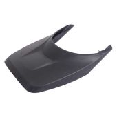 Spatlap Eurofender 58mm zwart