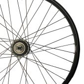 Achterwiel Shimano Nexus 7v disc centerlock 28" ZAC421 36 gaats ongeslepen zwart - 4529033316701