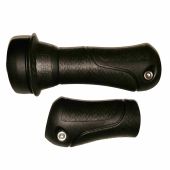 Handvatten Gazelle + bel ZWART 88mm rechter handvat