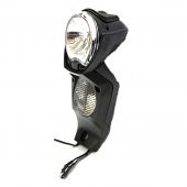 Koplamp Gazelle Light Vision halogeen naafdynamo met ACHTERLICHTVOEDING - 444588100