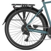 Spatbord achter Gazelle B50G aluminium R381 28" NDC zwart mat - 311223400