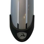 Spatbord voor Gazelle ROND zilver wafel HAAK B50G - 31111350058