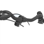 Stuurbocht Gazelle Magnesium Ladytown 640mm / 31,8mm aluminium zwart - 210138300