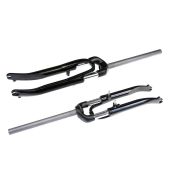 Voorvork verend Gazelle NTF 28" 1 1/8 338mm 001 zwart mat velgremmen - 310593600199