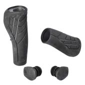 Handvatten Herrmans Line DD36 125/90mm set zwart/grijs