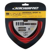 Remkabel Jagwire UCK802 Universal Sport Brake XL Kit MTB / Race voorrem en achterrem compleet ROOD 