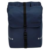 Fietstas dubbel New Looxs Odense Double dark blue 39L