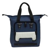 Fietstas enkel New Looxs Odense Kota Shopper dark blue 24L