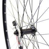 Voorwiel Roland 28" uitval Ryde ZAC2000 QC300 Disc centerlock CL zwart