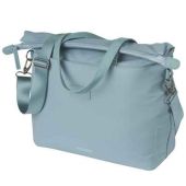 Fietstas enkel Basil Manhattan Commuter schoudertas Grapithe blue 12L