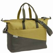 Schoudertas New Looxs Tendo Oslo Olijfgroen/geel 21L