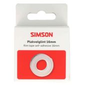 Velglint Simson katoen plak 16mm
