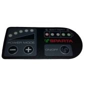 Bedieningsunit Sparta E-motion C1 en C2 losse sticker - 711280