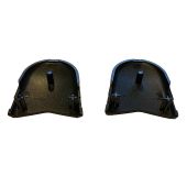 Voorvork afdekkap set Sparta d-Rule RST Duoshock zwart - 62134113