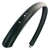 Spatbord achter Transport staal 58mm zwart mat