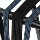 Snelbinders Widek triobinder Eye Uni Blauwgrijs / Zwart asbevestiging / haakbevestiging