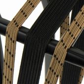 Snelbinders Widek triobinder Eye Uni Bruin / Zwart asbevestiging / haakbevestiging