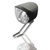 Koplamp XLC Senso Switch LED naafdynamo met standlicht 70 lux zwart - 2500223000
