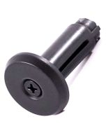 Handvat einddop Batavus 14mm met schroef VLP-14 zwart - 18883099