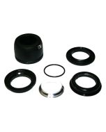 Balhoofdstel Gazelle VP 1 1/8 Ahead set ZWART - 385788200