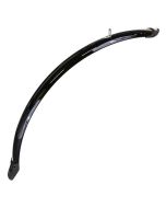 Spatbord voor Gazelle ROND korte spatlap zwart HAAK B50G - 311120600