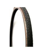 Buitenband Schwalbe City Lite 28x1 5/8x1 3/8 37-622 28x1.40 ZWART/BRUIN