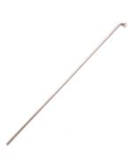 Spaak 13 L=236mm RVS 10 stuks met extra dikke kop - 714146