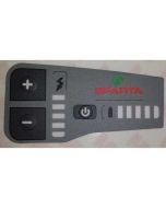 Bedieningsunit Sparta E-motion C3 losse sticker, grijs - 711529