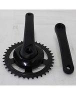 Crankstel Sparta SP4 ZWART 38 tands zonder kettingrand - 733358