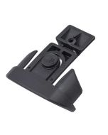 Spatlap / spatbordstangbevestiging Batavus / Sparta Apollo 65mm zwart - 727449