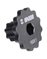 Trapassleutel Unior Crank Cap / bout Shimano Hollowtech II 8-noks