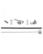 Remkabel XLC Shimano Rollerbrake oud type ZWART voorrem of achterrem compleet - 2500365075